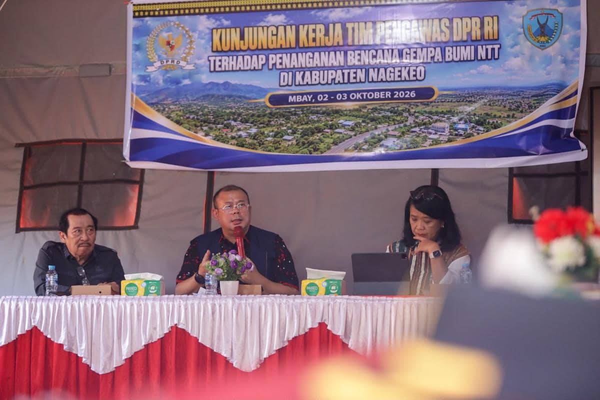 Tinjau Nagekeo, Timwas DPR Dorong Pemulihan Pascabencana Terpadu
