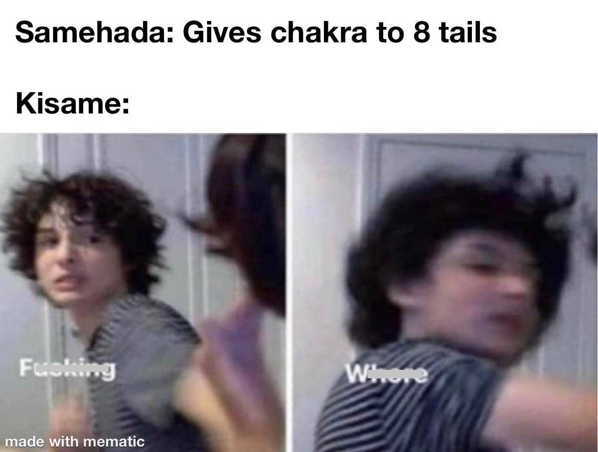 meme Naruto tentang pedang