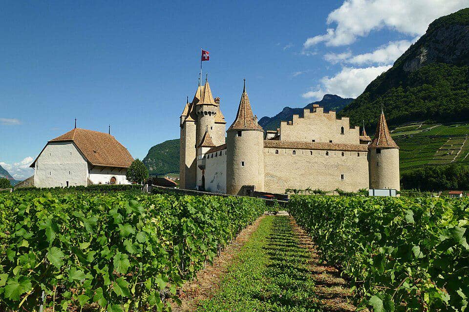 Kastil Aigle di Swiss