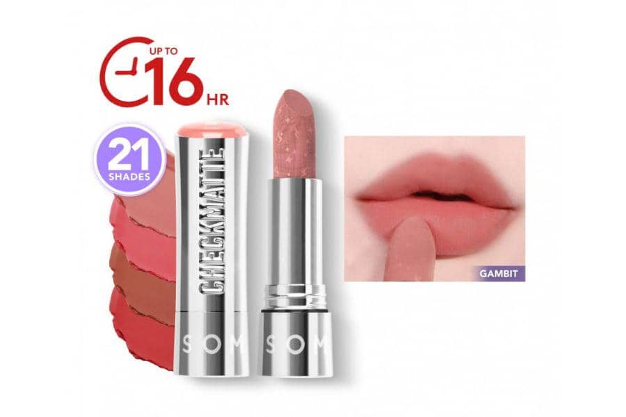 lipstik Somethinc Checkmatte Transferproof