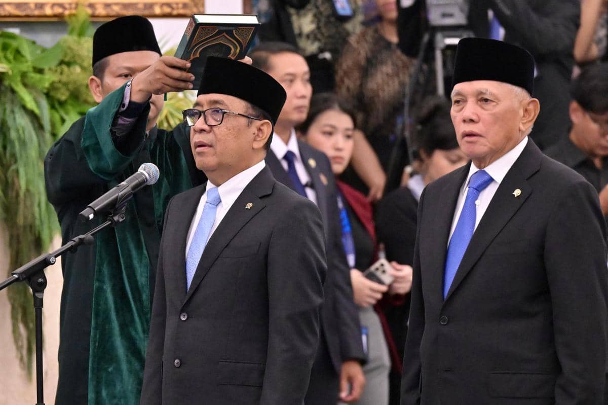 Ketua dan Wakil Ketua Dewan Pertimbangan Presiden (Wantimpres), Pratikno dan Hatta Rajasa (dok. Sekretariat Presiden)