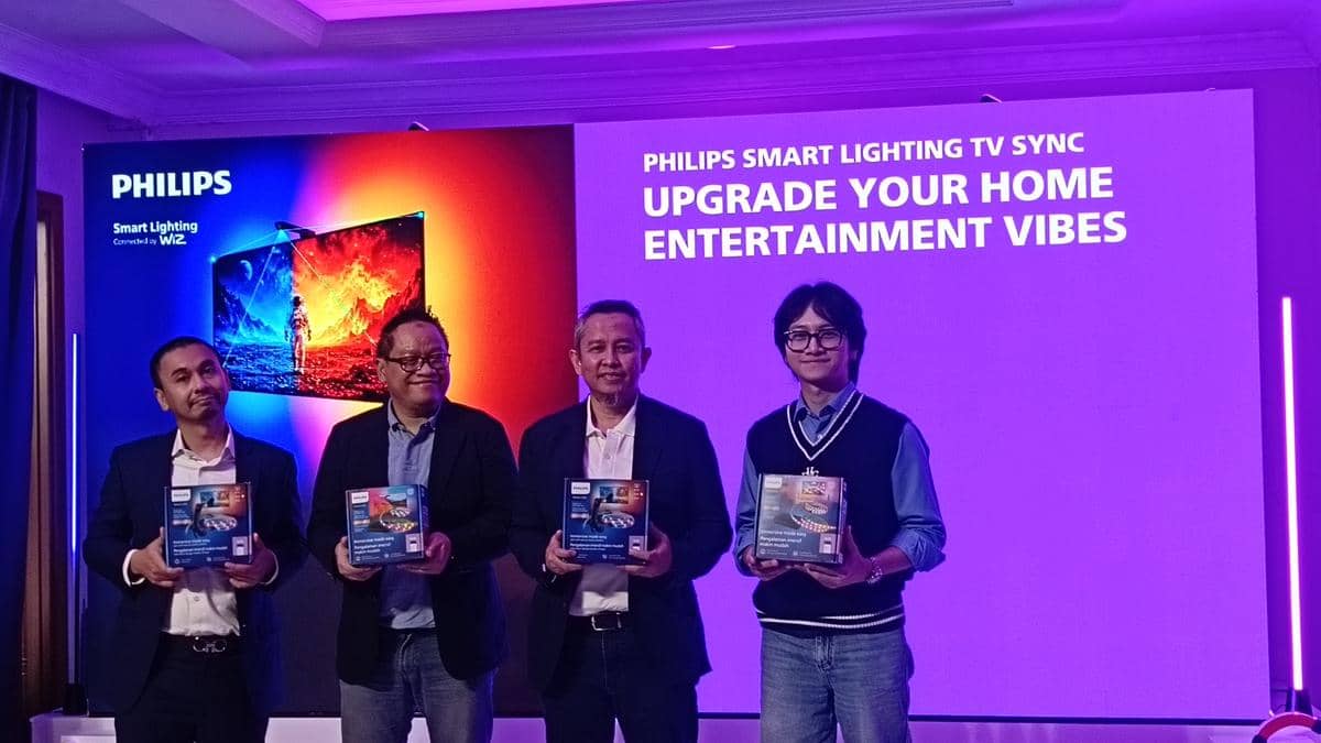 Philips Smart Lighting Hadirkan Screen Sync dan HDMI Sync Buat Mabar!