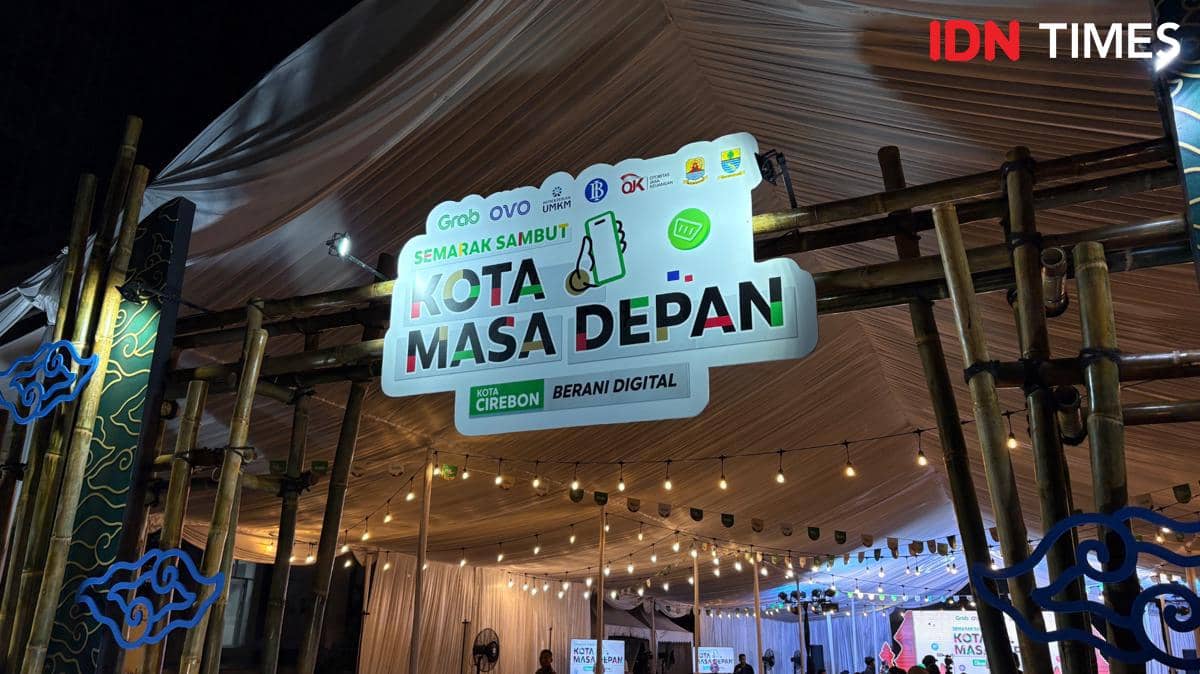Program Kota Masa Depan #BeraniDigital Resmi Hadir di Cirebon ( IDN Times/Cantika Lutfiah)