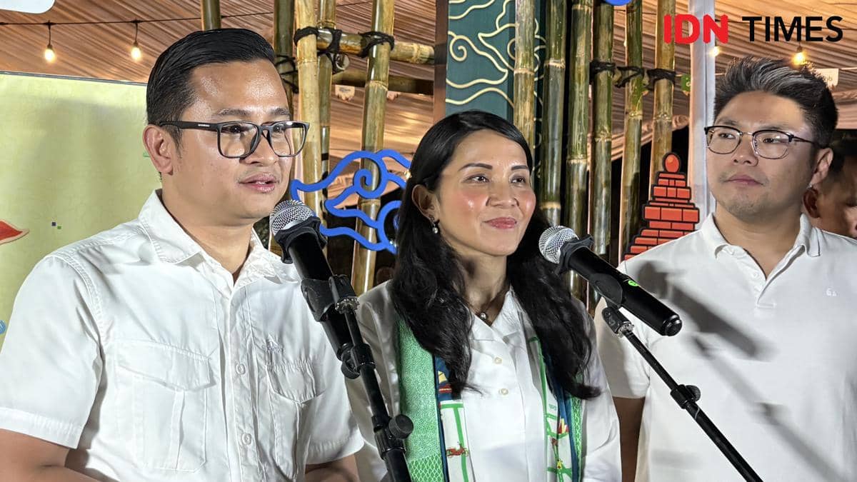 Tirza Munusamy, Chief of Public Affairs Grab Indonesia, Program Kota Masa Depan #BeraniDigital (Dok: IDN Times/Cantika Lutfiah)
