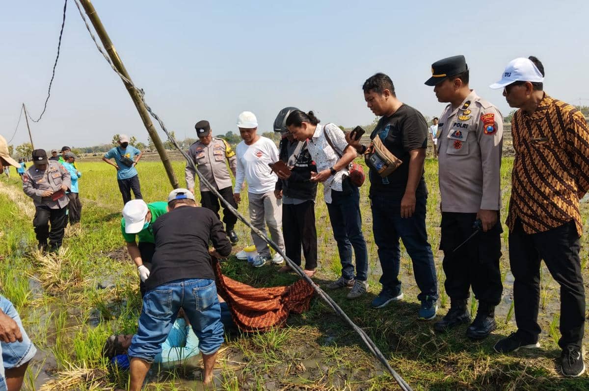 Teknisi di Ngawi Tewas Tersengat Listrik Sumur Sibel