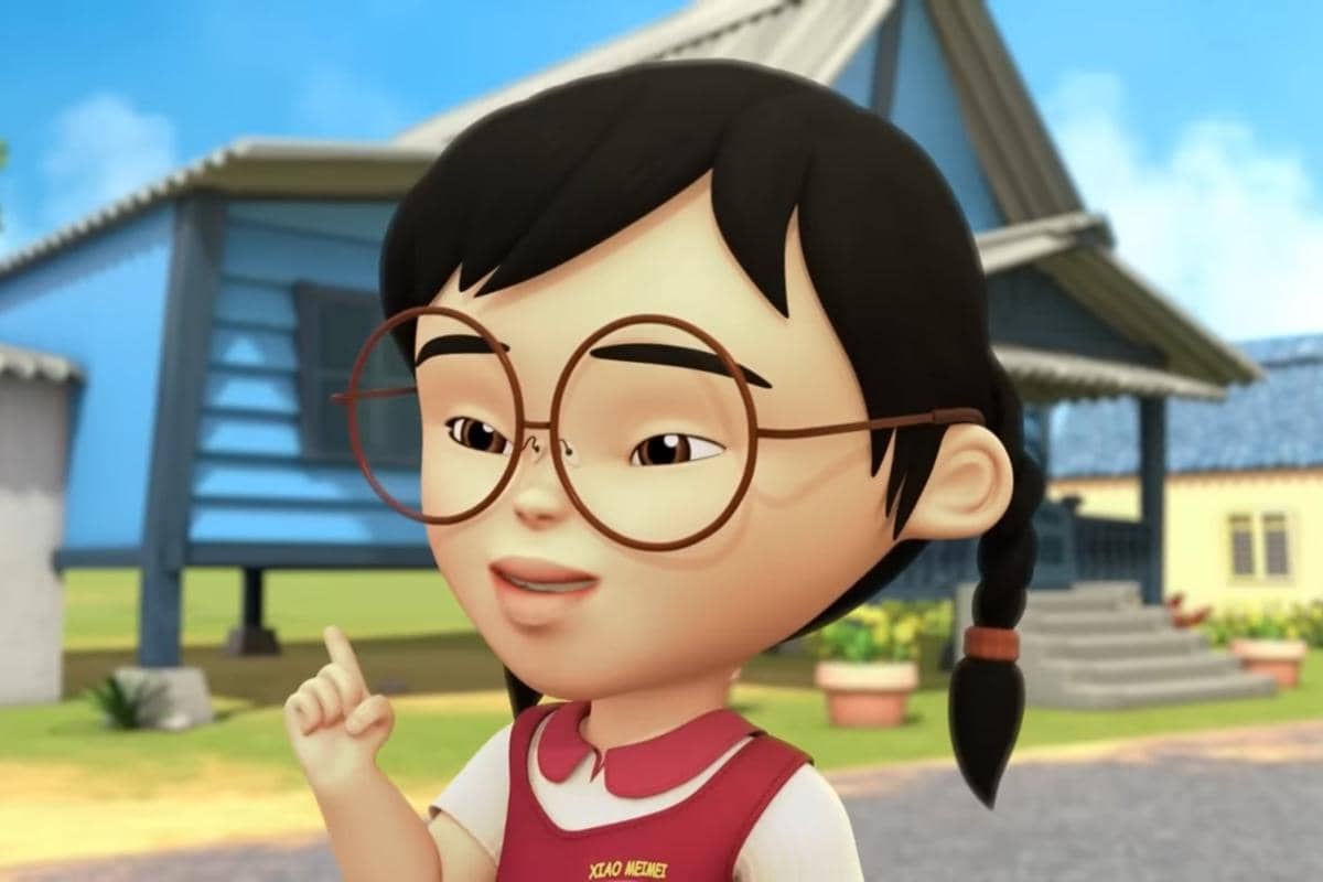 Mei Mei, karakter Upin & Ipin yang rajin menabung 