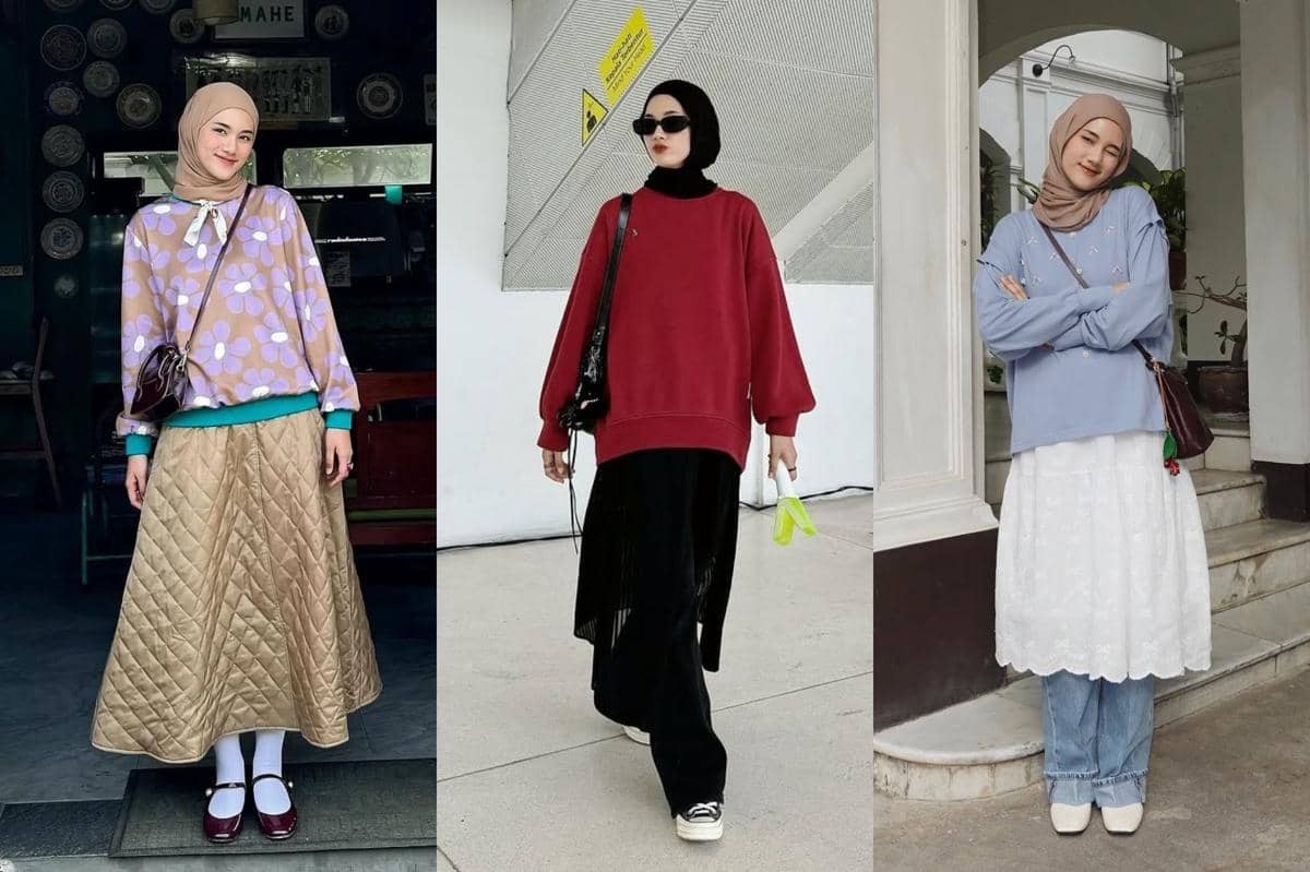 7 Ide Padu Padan Sweater ala Rania Sukandari, Effortless Chic!
