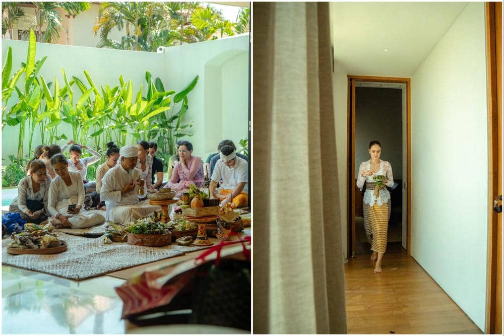 Luna Maya Mengadakan Upacara Melaspas untuk Rumah Barunya