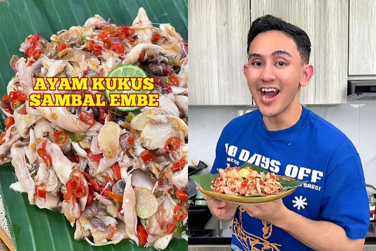 Resep Ayam Kukus Sambal Embe ala Firhan MasterChef