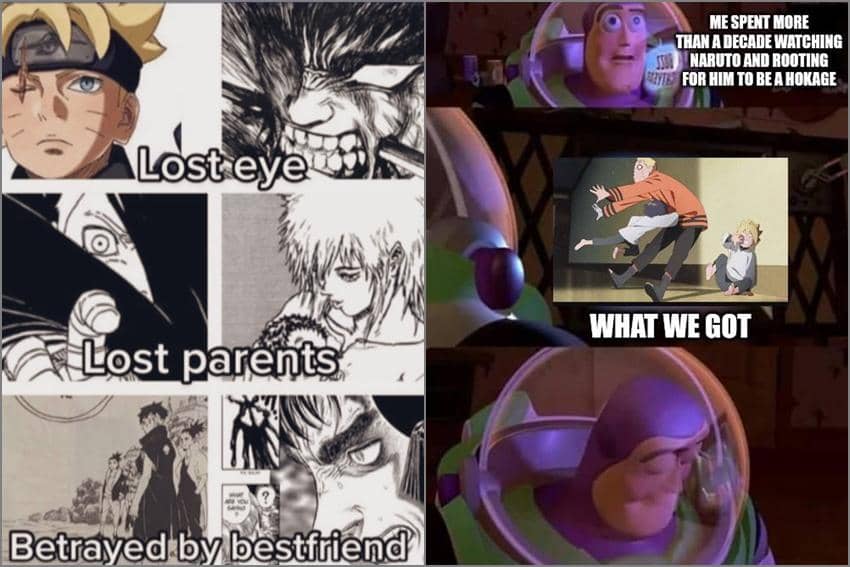 8 Meme Naruto tentang Pengkhianatan, Boruto dan Guts Senasib?