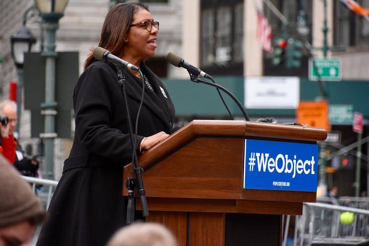 Jaksa Agung New York Letitia James