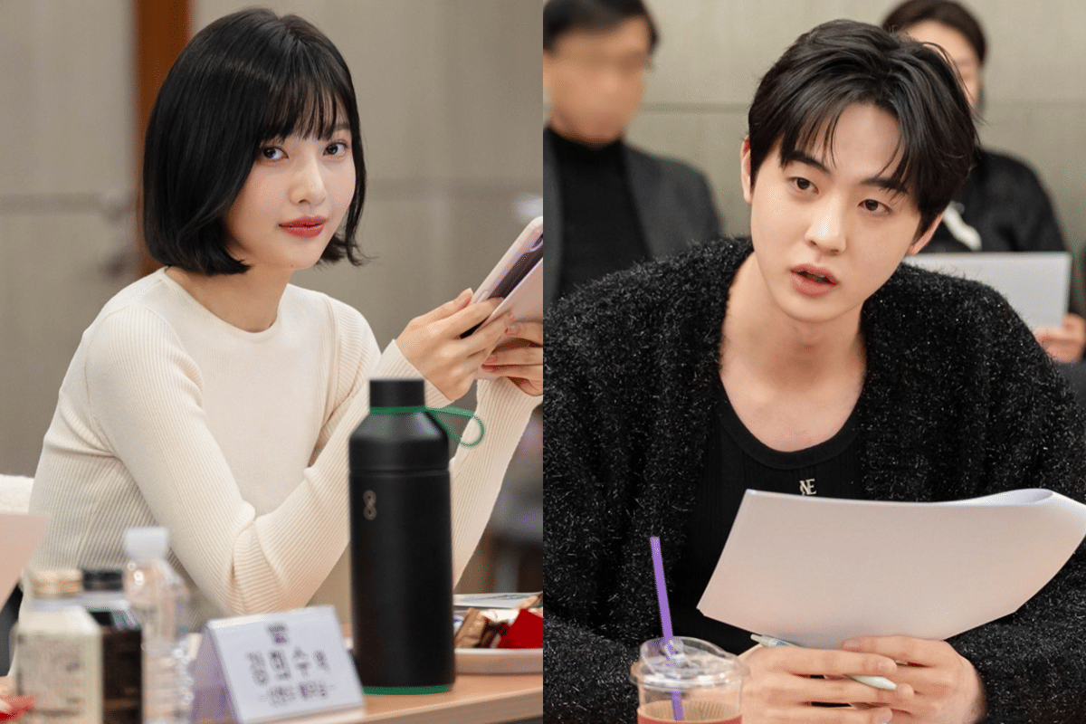 potret pembacaan naskah drama Korea One of a Kind Romance