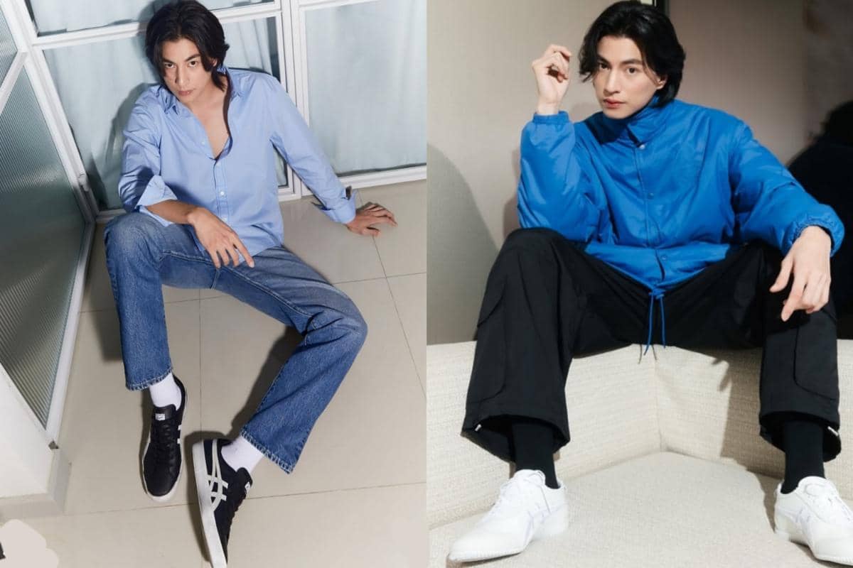 7 Ide Padu Padan Sneakers Canvas ala Gulf Kanawut, Super Comfy!