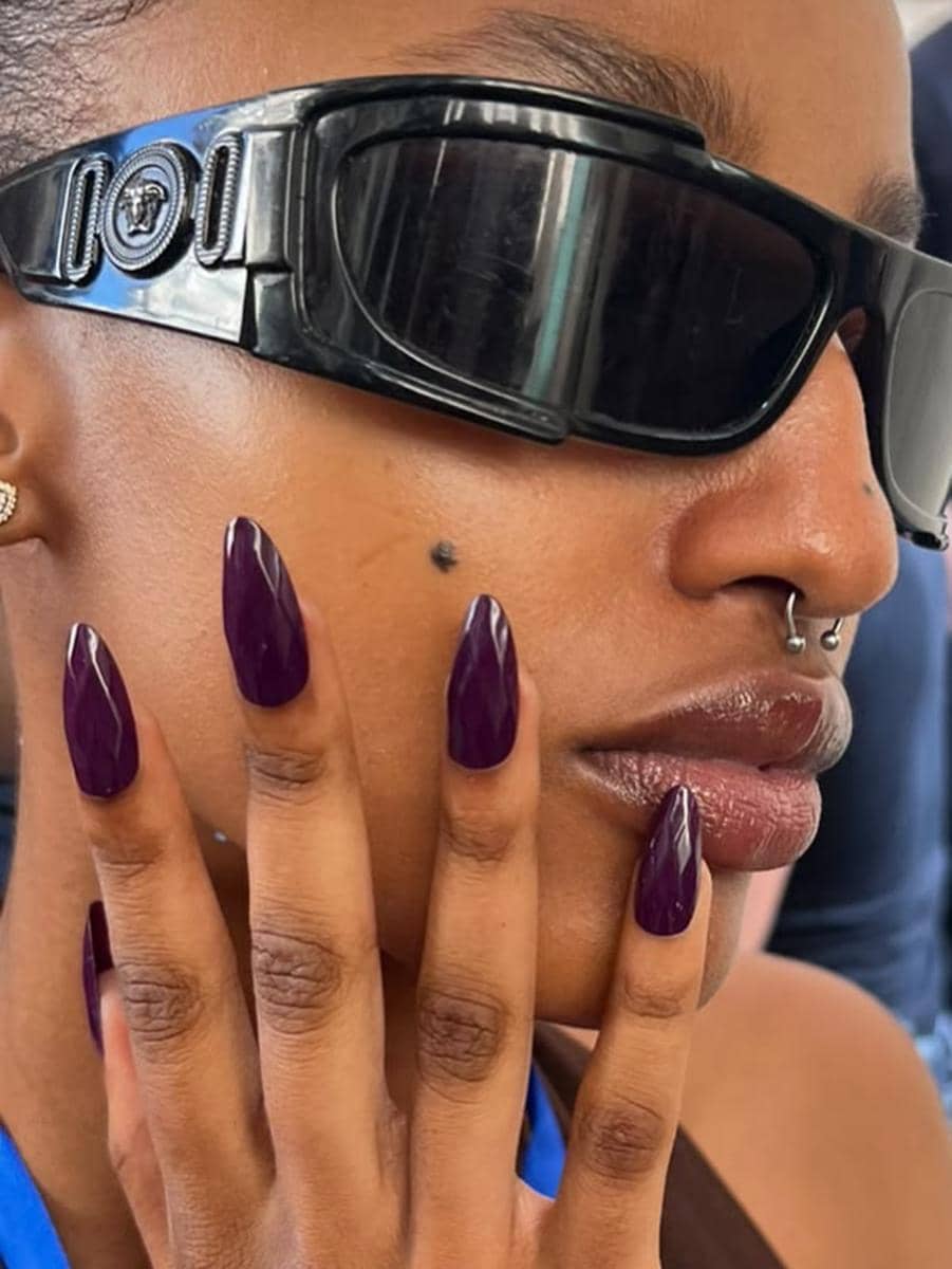 Ilustrasi nail art 