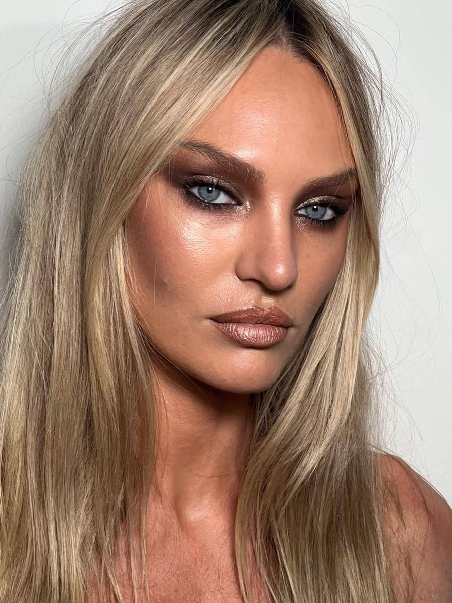 Ilustrasi metallic makeup