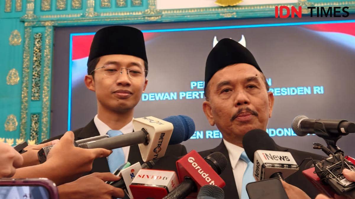 Kepala Bakom Syahganda Nainggolan usai dilantik di Istana Kepresidenan, Jumat (2/10/2026).