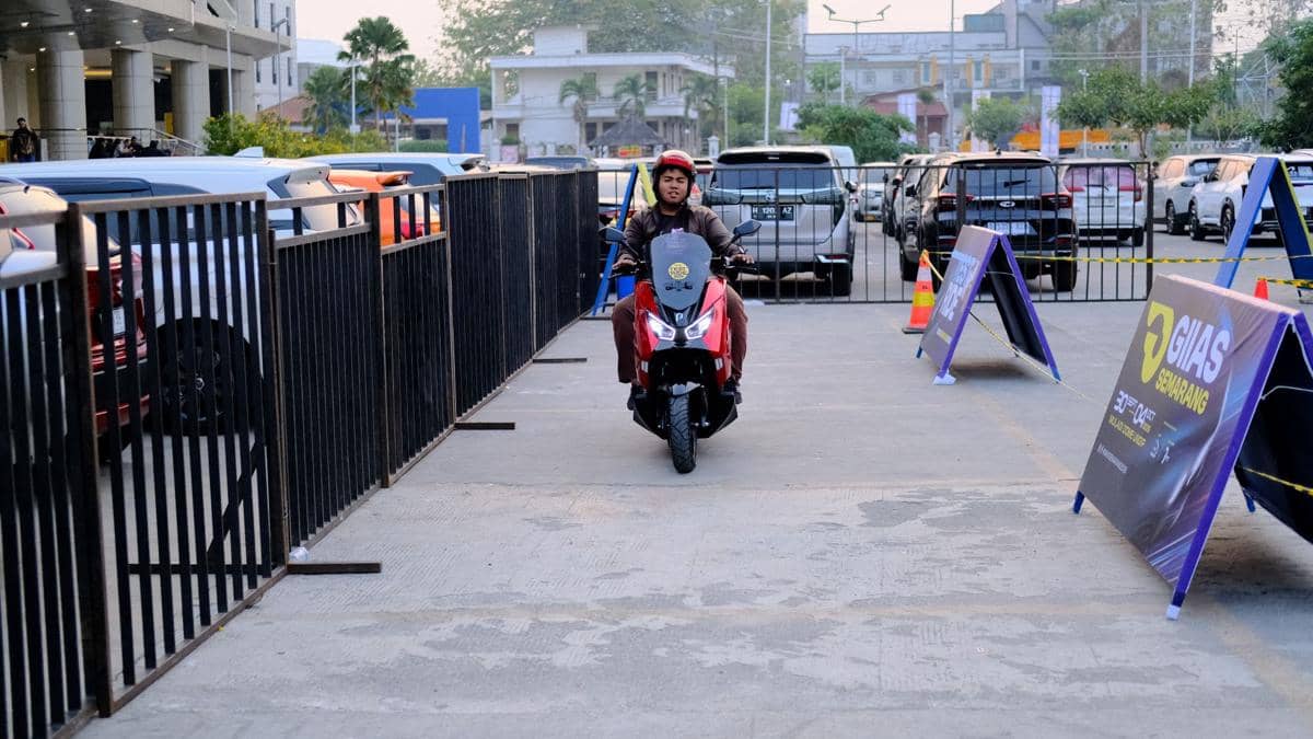 giias semarang, pameran otomotif, test drive, test ride