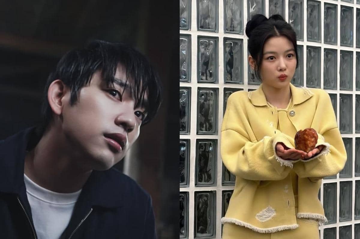 Potret Kim You Jung dan Jin Young dalam unggahan Instagram, memperlihatkan penampilan keduanya secara terpisah.