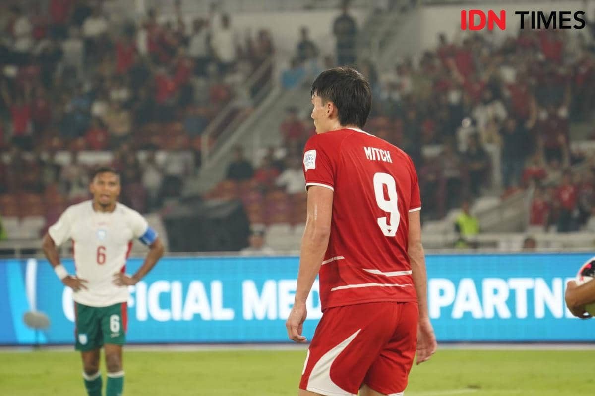Cetak Quintrick untuk Timnas Indonesia, Mitch Baker Ingat Kakek dan Ibu