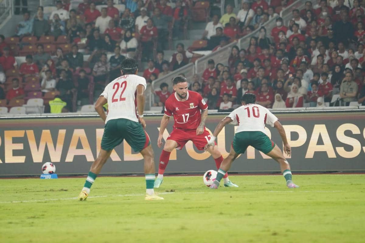 Timnas Indonesia lawan Bangladesh di FIFA ASEAN Cup 2026. (IDN Times/Sandy Firdaus)