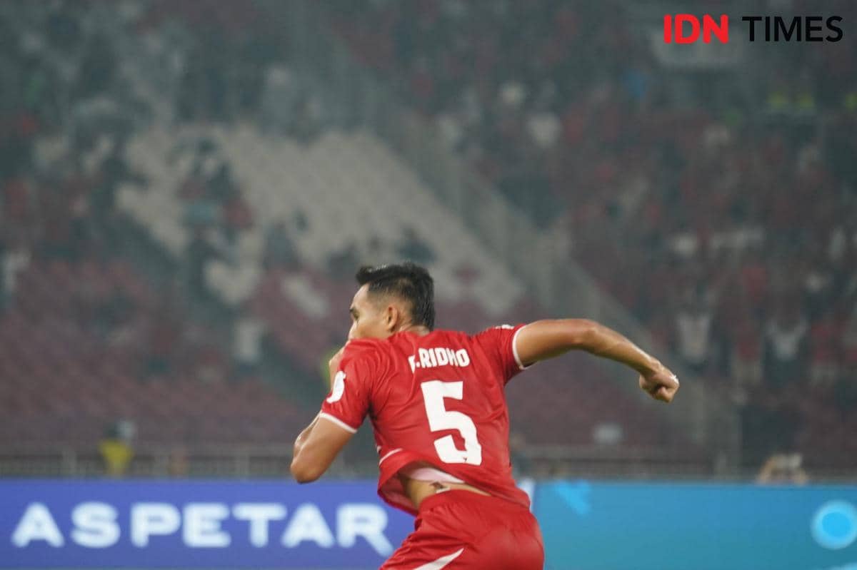Timnas Indonesia lawan Bangladesh di FIFA ASEAN Cup 2026. (IDN Times/Sandy Firdaus)