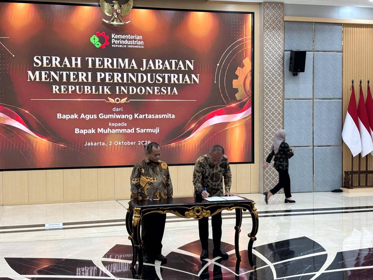 Sarmuji Resmi Gantikan Agus Gumiwang, Siapkan Industri Jadi Pengungkit