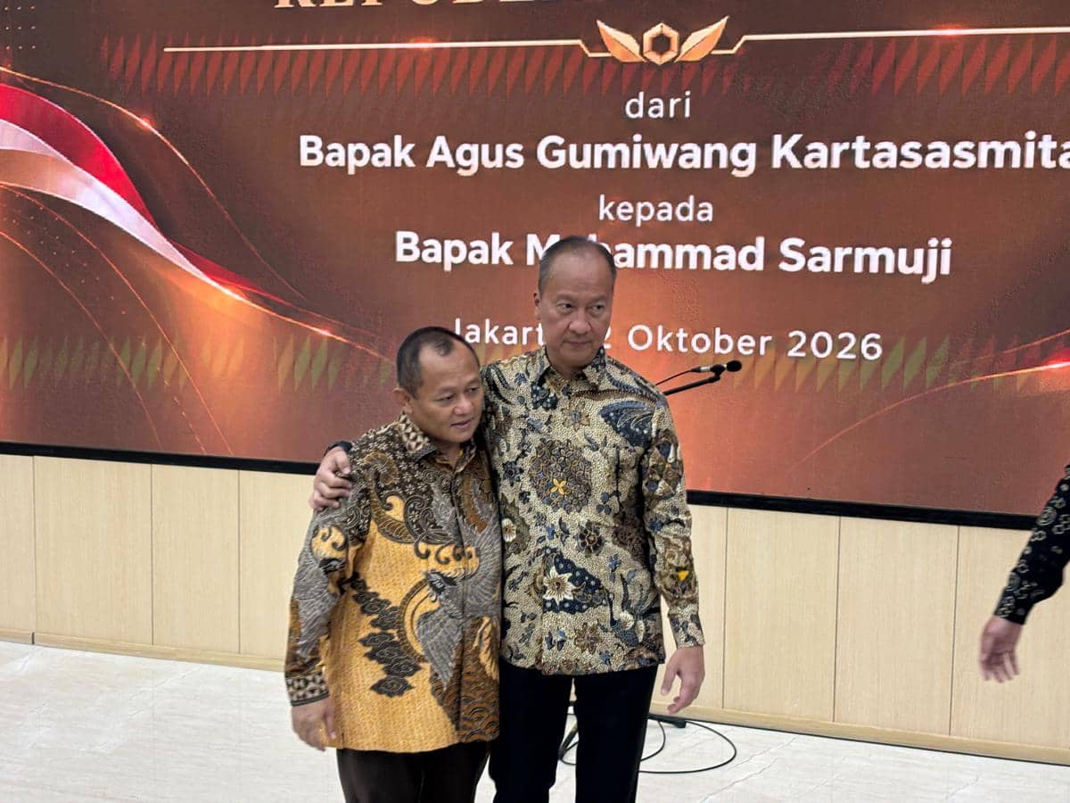 Sarmuji Resmi Gantikan Agus Gumiwang, Siapkan Industri Jadi Pengungkit