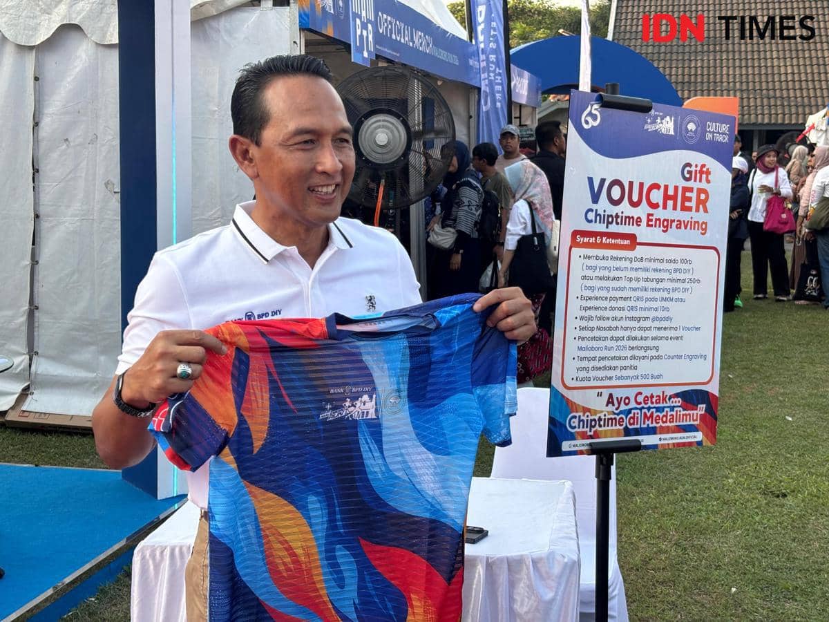 Direktur Pemasaran dan Usaha Syariah Bank BPD DIY, R. Agus Trimurjanto. (IDN Times/Herlambang Jati Kusumo)