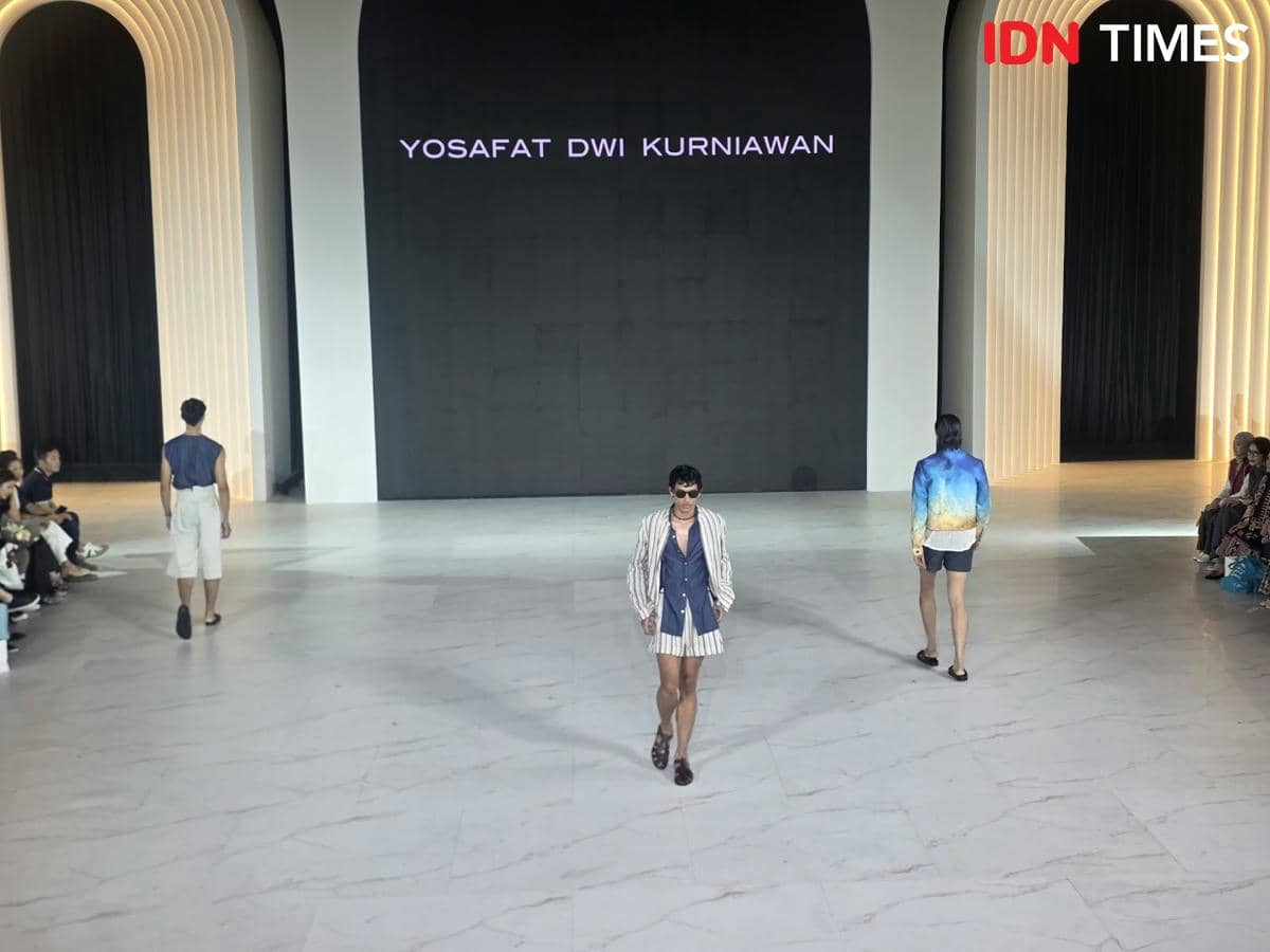 Koleksi ELSEWHERE karya Yosafat Dwi Kurniawan di Fashion Nation Senayan City 2026. 25 September 2026