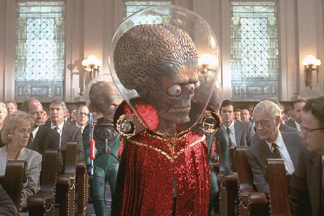 adegan dalam film Mars Attacks!