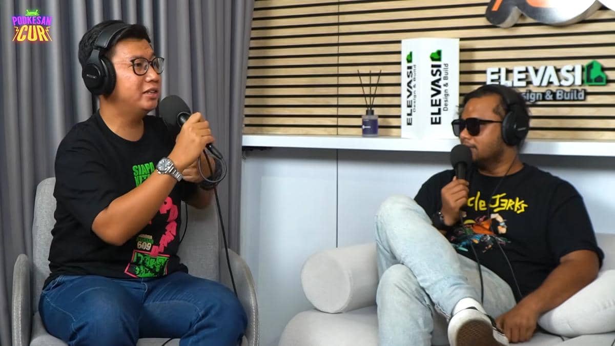 David Nurbianto tampil di Podkesan Cur dalam tayangan yang tersedia di kanal YouTube milik Podkesan Cur.