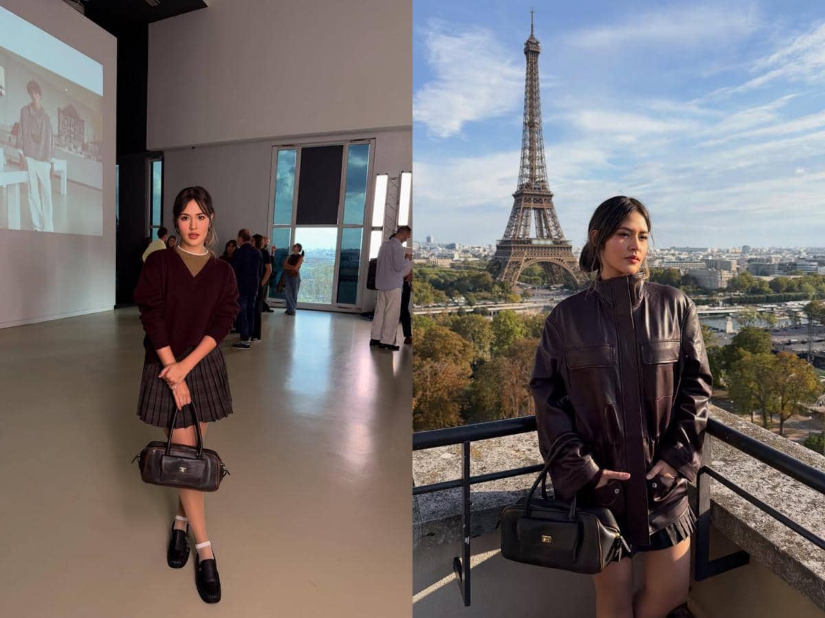 Gaya Raisa saat Hadiri Sandro Paris SS27 Collection Preview, Stunning