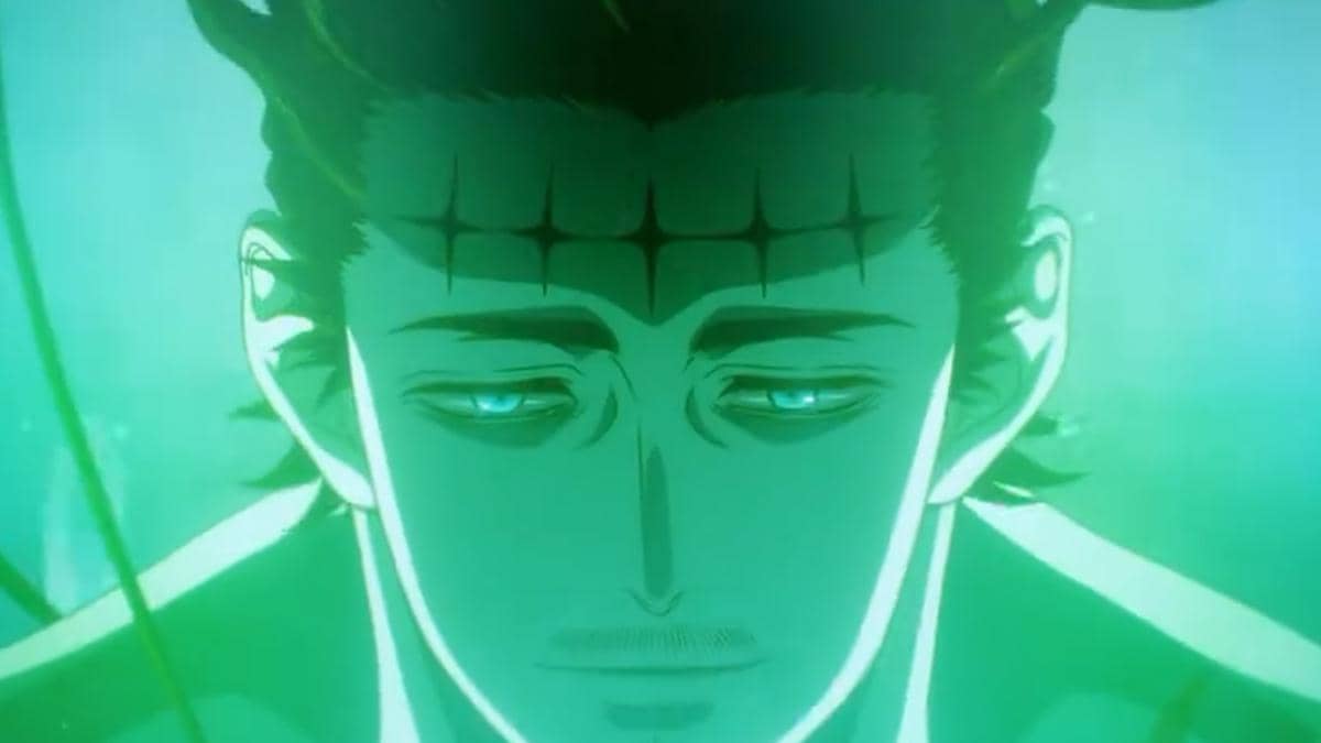 Dante dalam kondisi pemulihan pada adegan anime Black Clover season 2 produksi Studio Pierrot.