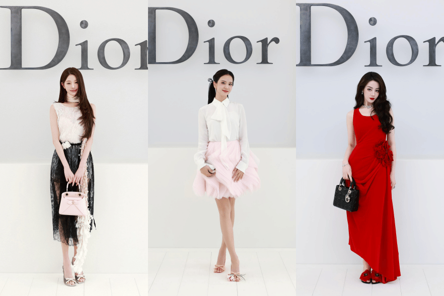 Gaya Seleb di Fashion Show Dior Spring Summer 2027, Jisoo Manis Banget