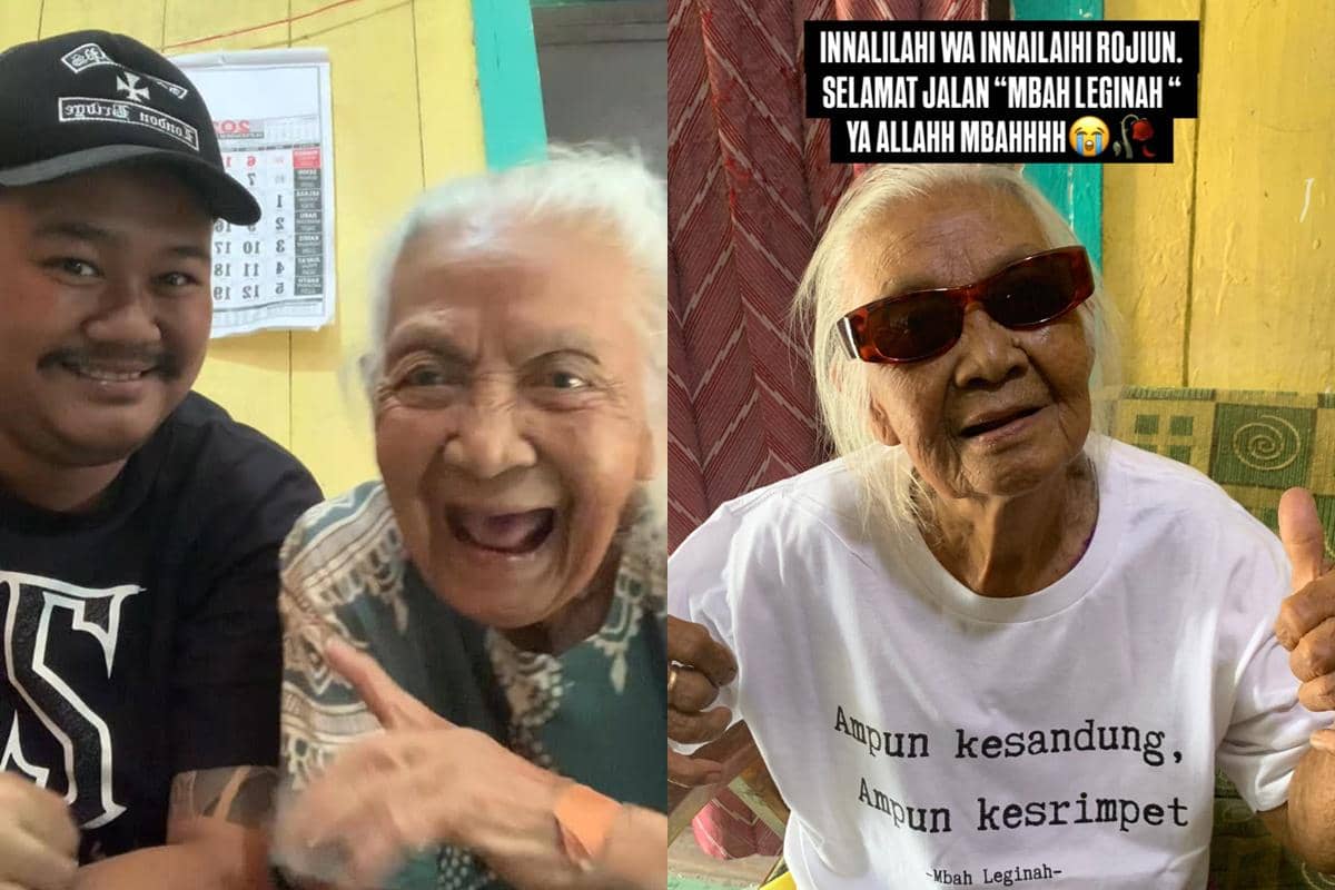 Mengenal Mbah Leginah, Konten Kreator Viral yang Meninggal Dunia