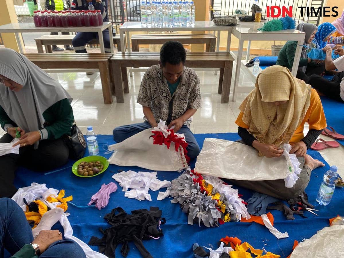 Salah satu kegiatan Simfoni Kidung Tanggulangin, program CSR PT Pertagas OEJA. (IDN Times/Khusnul Hasana)