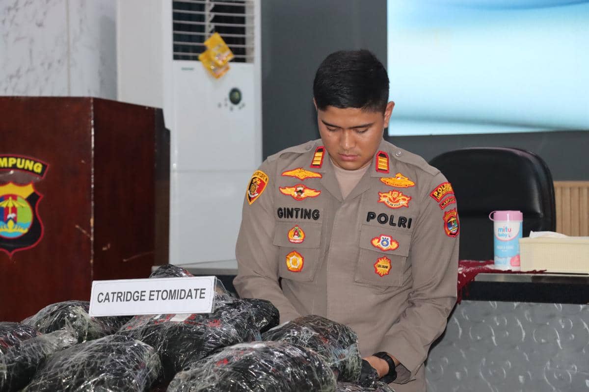 9.954 Cartridge Etomidate Disembunyikan di Honda HR-V, Gagal ke Jawa