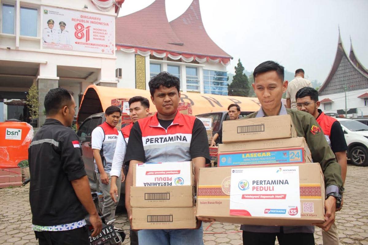 Pertamina Patra Niaga Dukung Pemulihan Korban Galodo di Solok