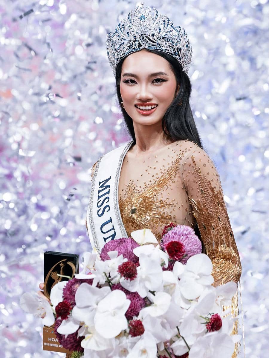 Potret Penobatan Nguyen Quynh Anh Sebagai Miss Universe Vietnam 2026