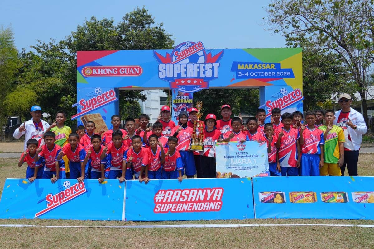 Superco Supercamp Superfest 2026 Asah Talenta Muda di Makassar