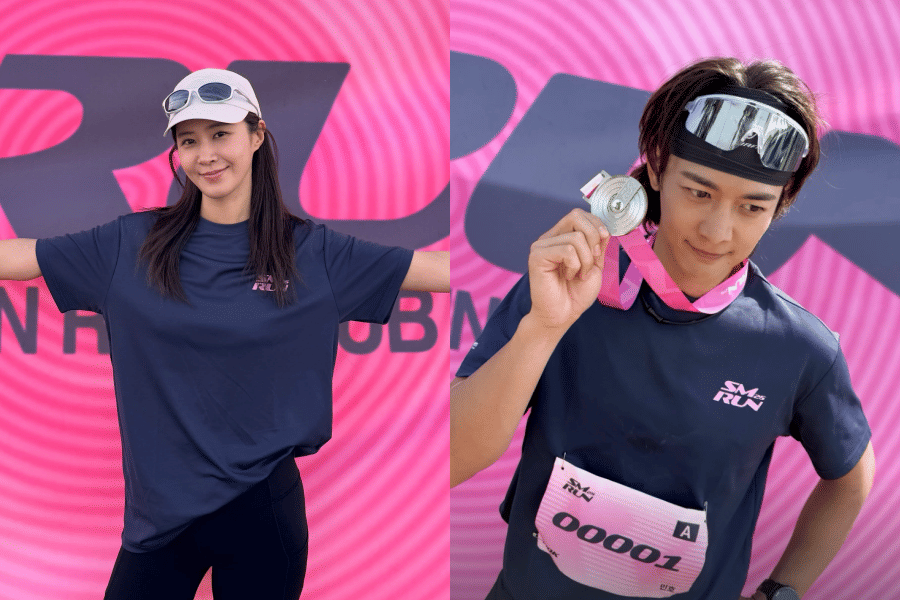Keseruan Artis Korea di SMTOWN Run Club 2026, Minho hingga Yuri Ikut!