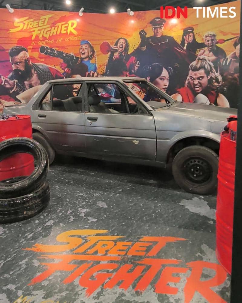 Potret keseruan booth Street Fighter di Indonesia Comic Con 2026 di Jakarta, Sabtu (3/10/2026) (IDN Times/Juan Dwi)