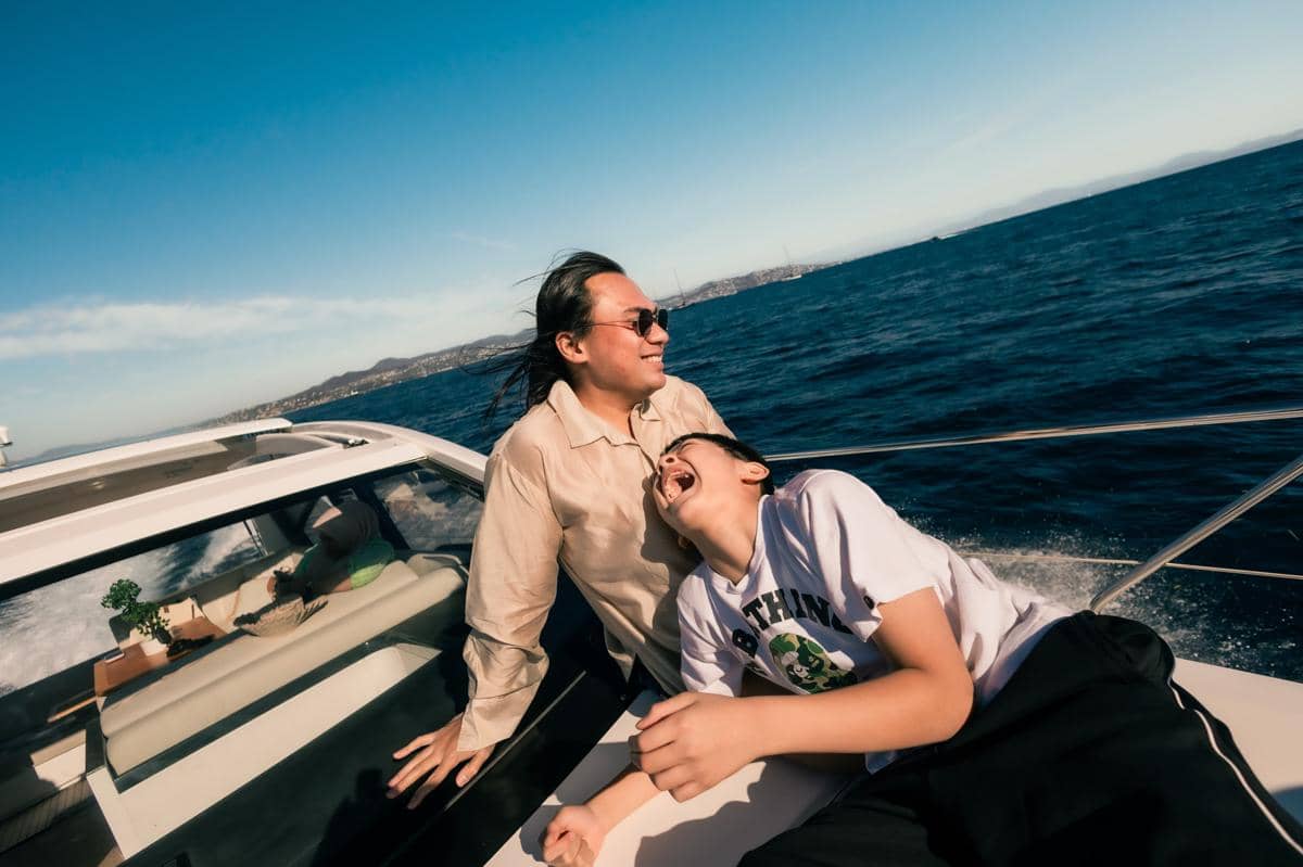 Nagita dan Rafathar liburan di Prancis, plesiran di Saint Tropez