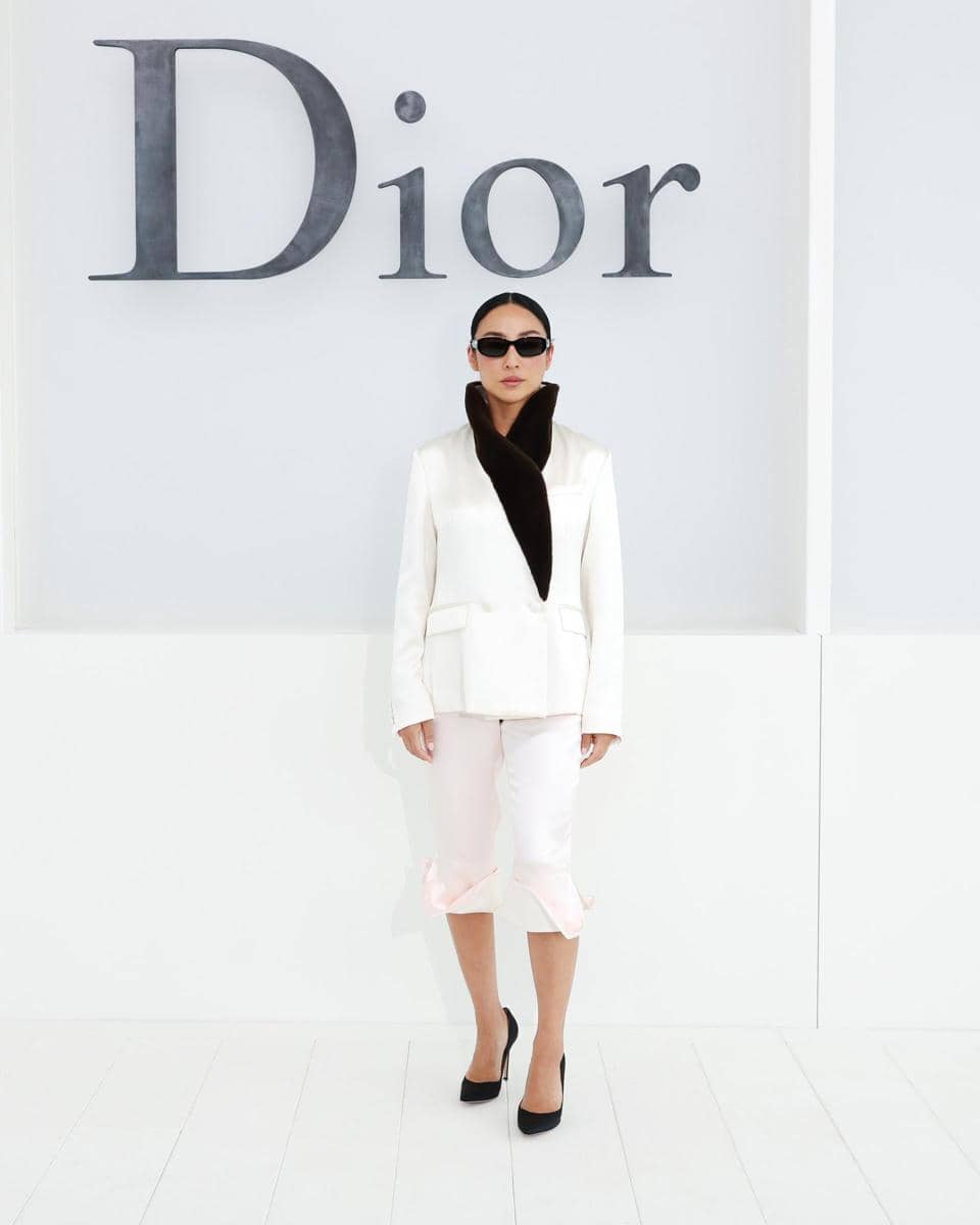 gaya seleb di DIOR SPRING-SUMMER 2027 RTW SHOW (dok. Dior)