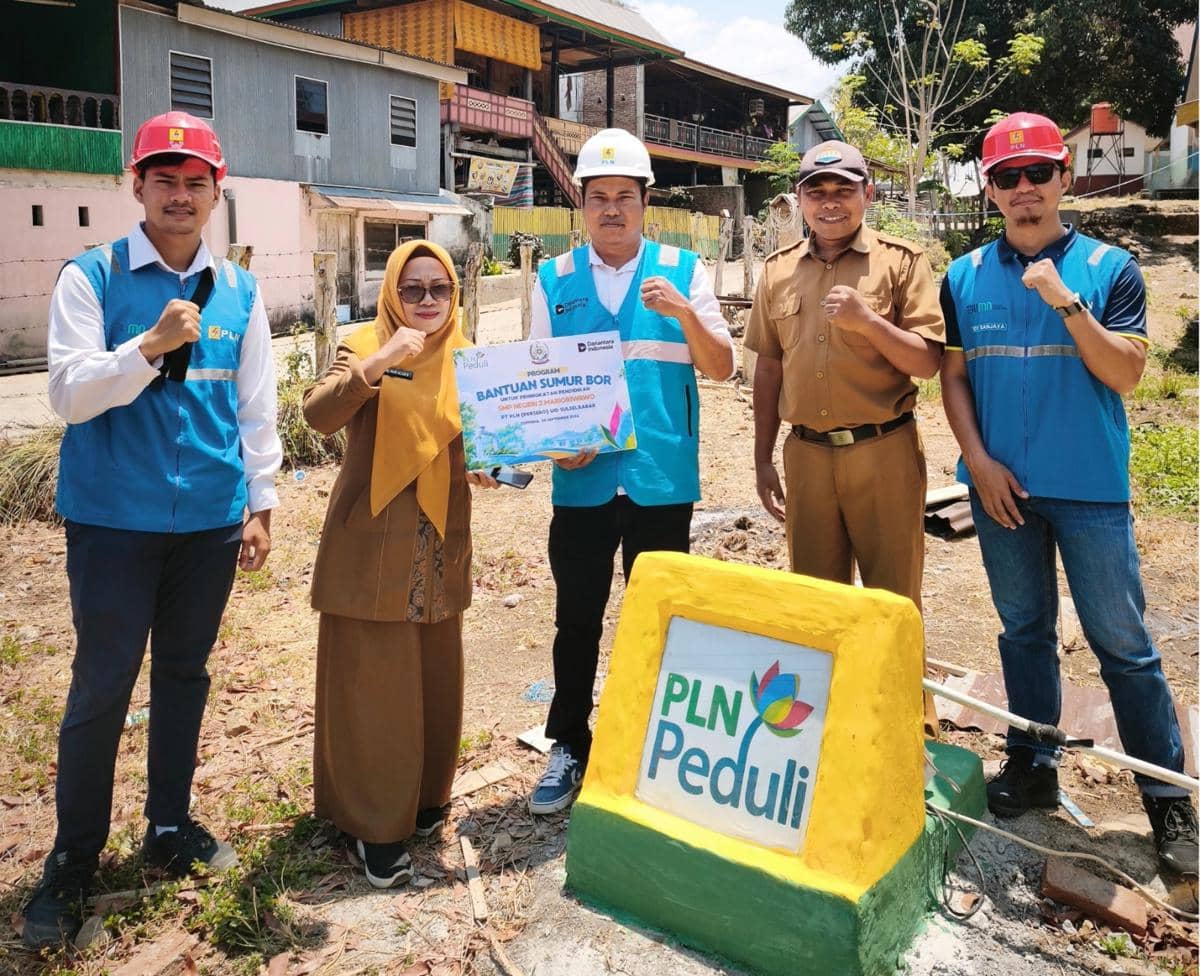 Atasi Krisis Air saat Kemarau, PLN Bangun Sumur Bor di 2 Sekolah Soppeng