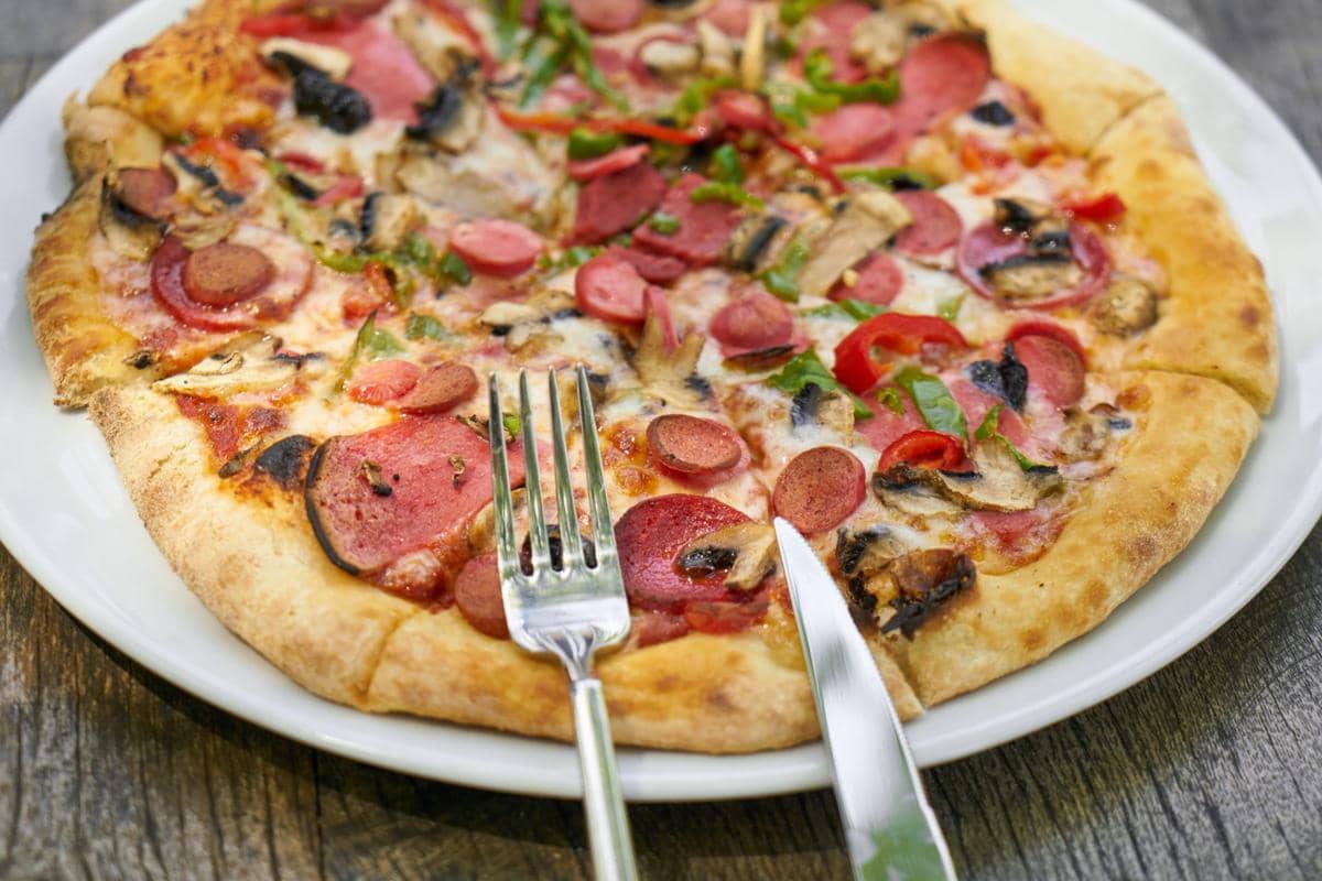 Ilustrasi pizza (pexels.com/Engin Akyurt)