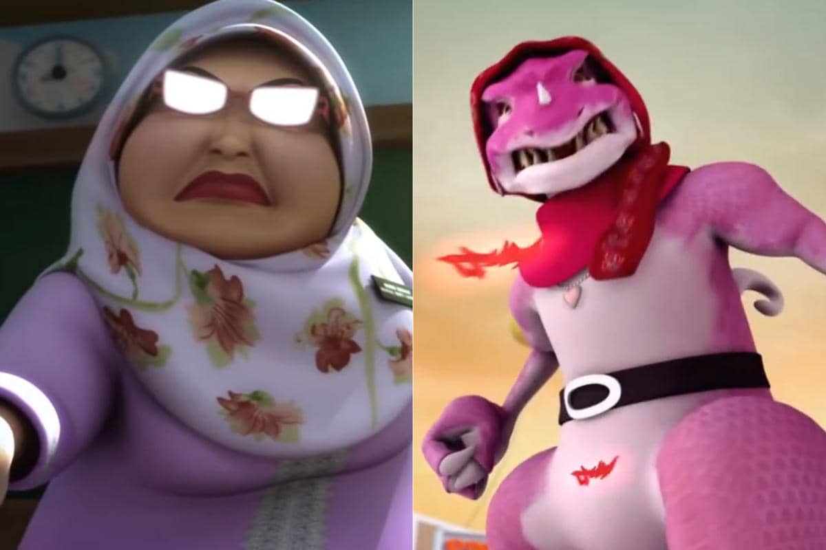 Cikgu Besar ditakuti karena sifat galaknya sementara Mama Zila ditakuti karena wujudnya yang dapat berubah menjadi monster super besar