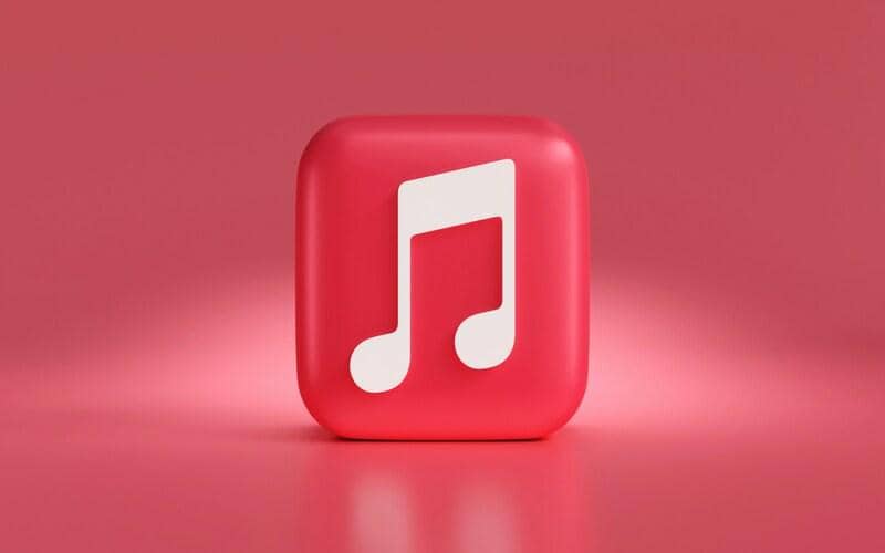 ilustrasi logo Apple Music