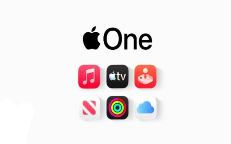 ilustrasi logo layanan Apple One