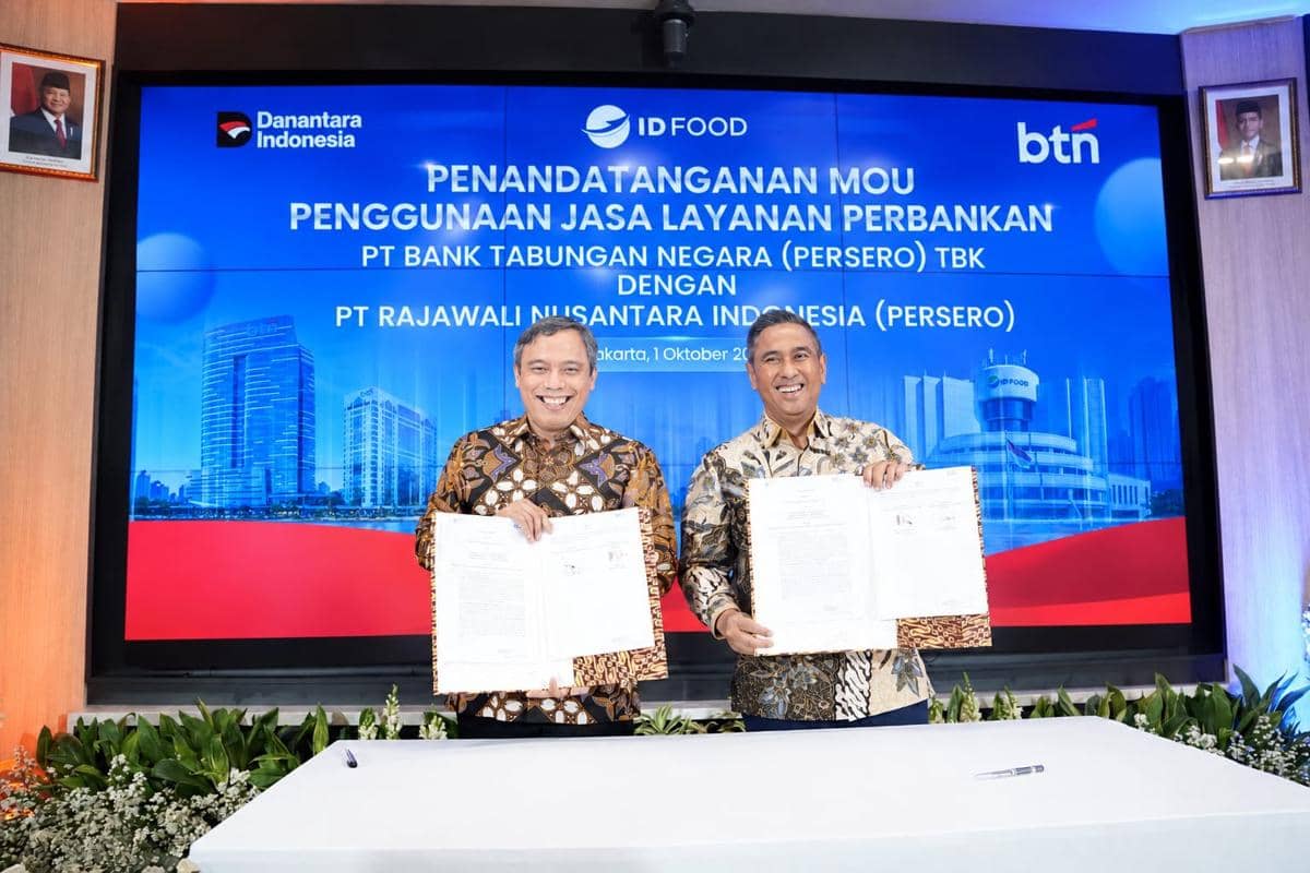 ID FOOD Kantongi Pembiayaan BTN hingga Rp3 Triliun